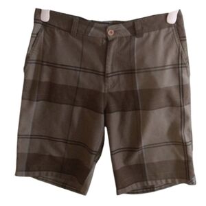 Size 34 mens O'Neill Bermuda plaid shorts